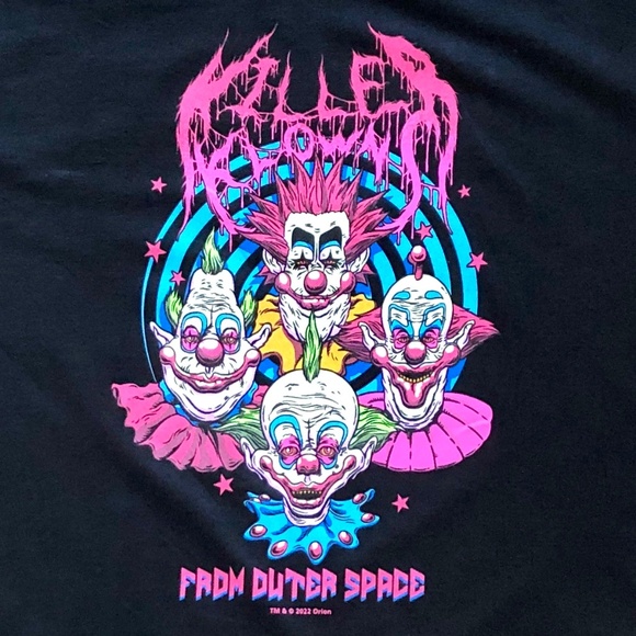 Killer‎ Klowns, From Outer Space, 2022, Mens, T-Shirt, Size XL, NEW, No Tags - Picture 4 of 6